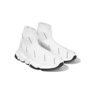 Balenciaga Speed Sock Trainer Allover Logo